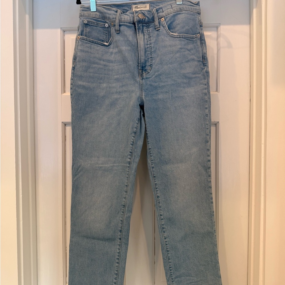 Madewell | The Perfect Vintage Jean | Light Blue Straight Leg Jeans
